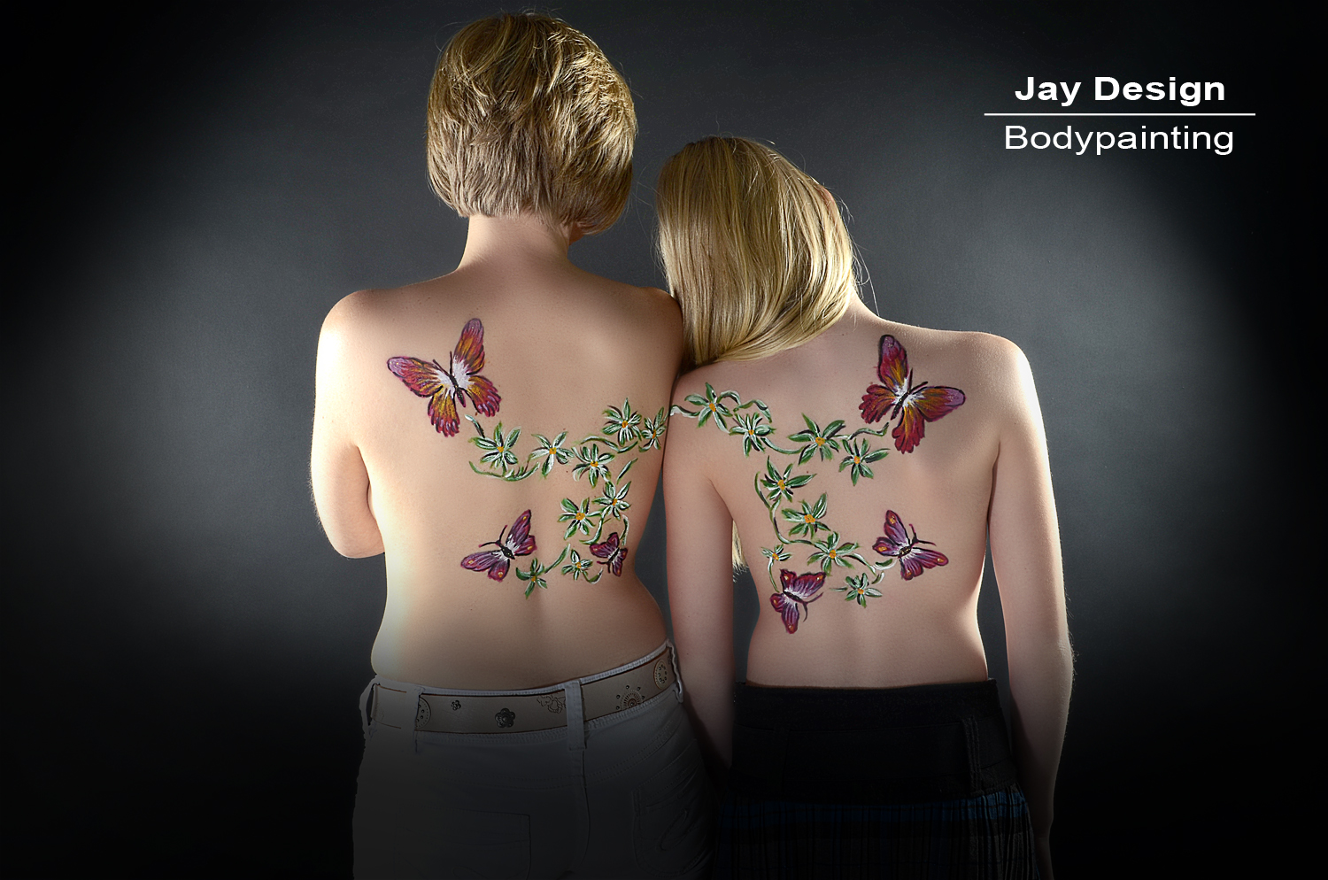 Paar-Bodypainting Paar-Bodypainting