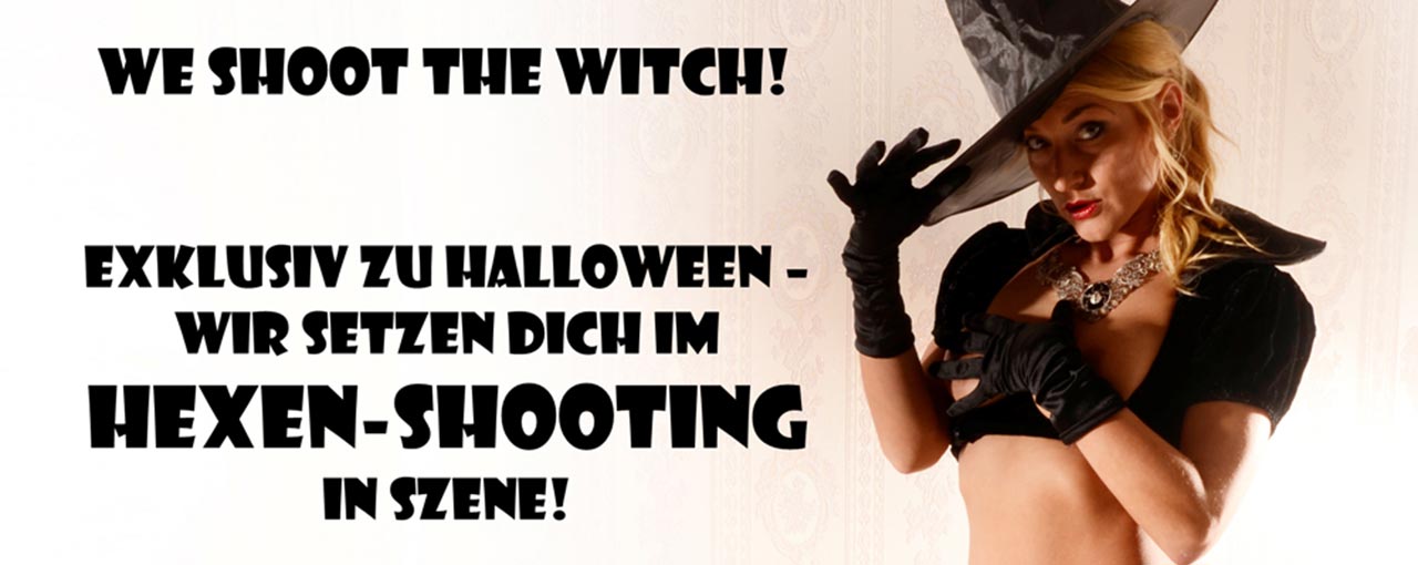 We shoot the Witch! – ist DAS Halloweenshooting für Erwachsene